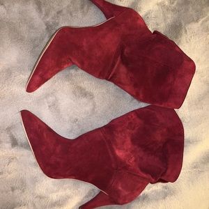 💃Red heel boots ❤️